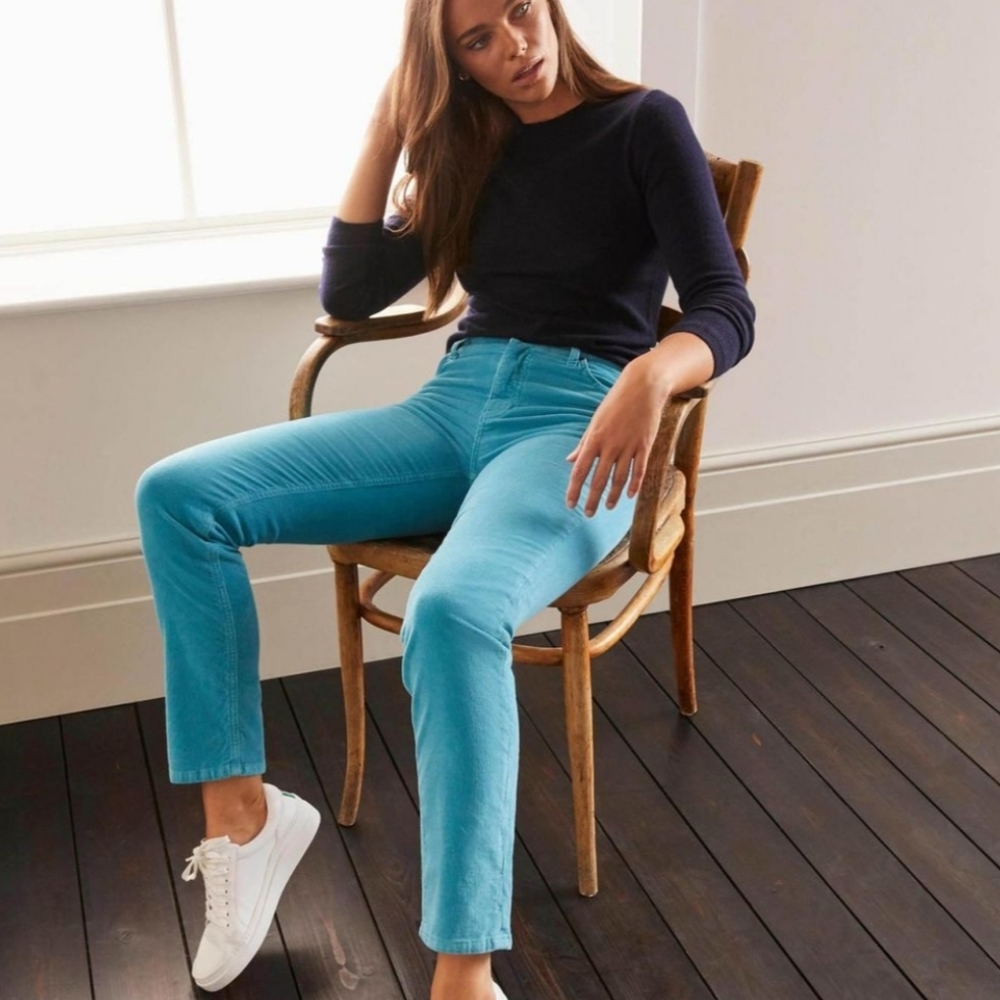 ❤BODEN SLIM STRAIGHT CORDUROY JEANS, SIZE 12P 31P